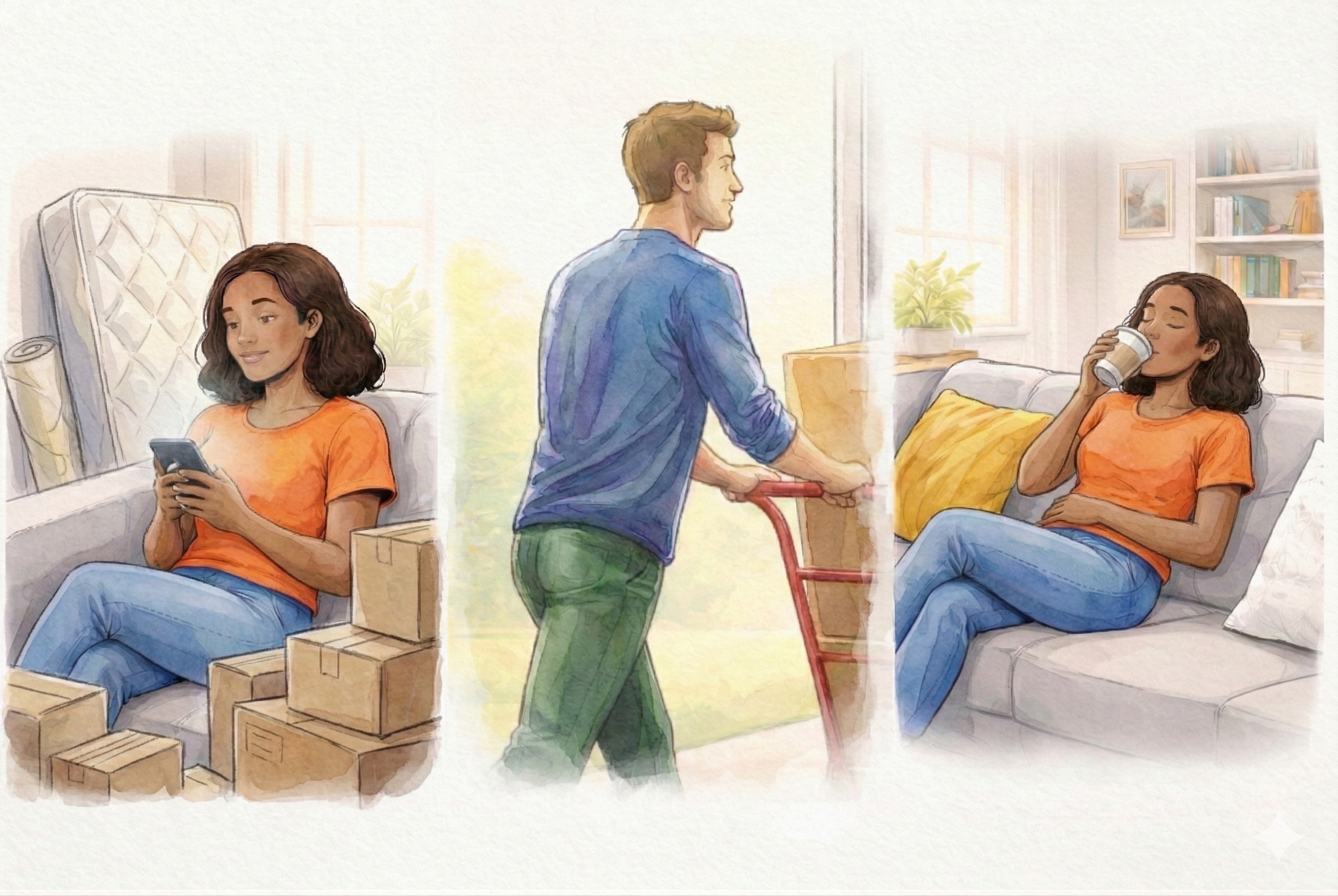 Wooded hillside neighborhood in East Bay